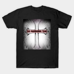 S&K Para Angel Wings and Cross T-Shirt